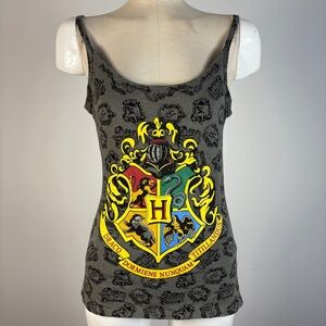 Wizarding World Harry Potter Hogwarts Crest Tank Top - Women's Small ❤️
